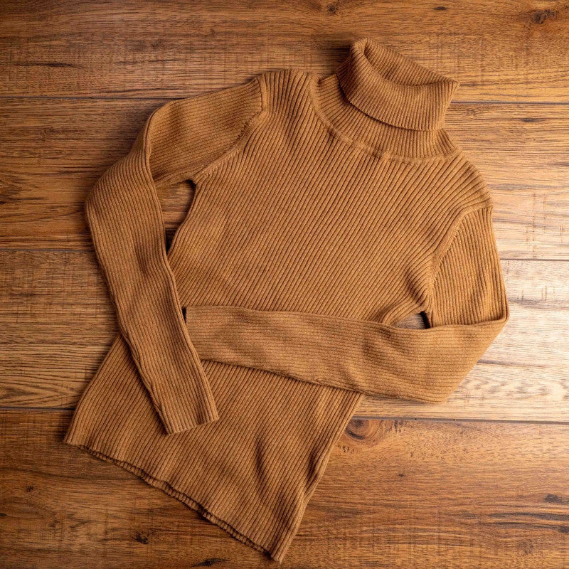 Next Turtle Neck Tan Sweater age 8yrs
