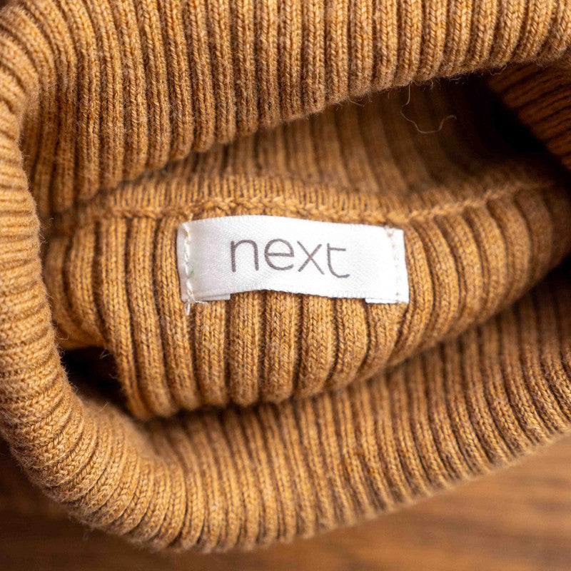 Next Turtle Neck Tan Sweater age 8yrs