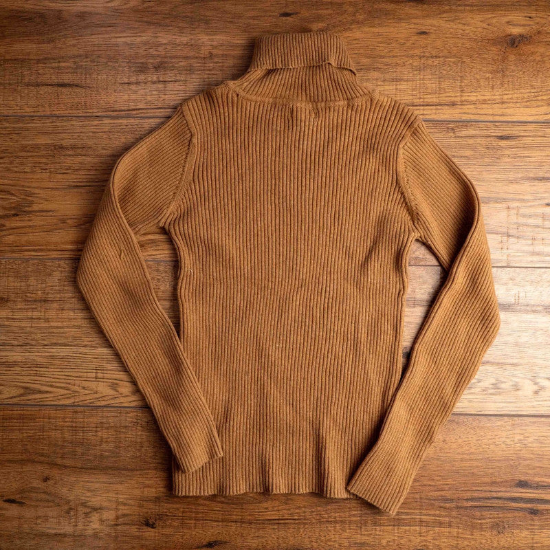 Next Turtle Neck Tan Sweater age 8yrs