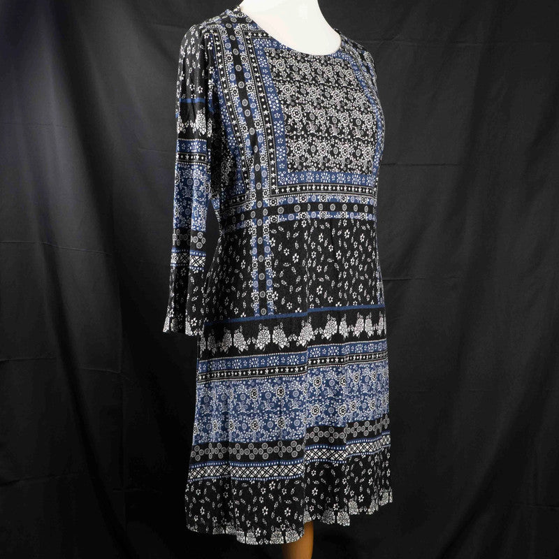 TU Dress Size 20 Blue &amp; Black