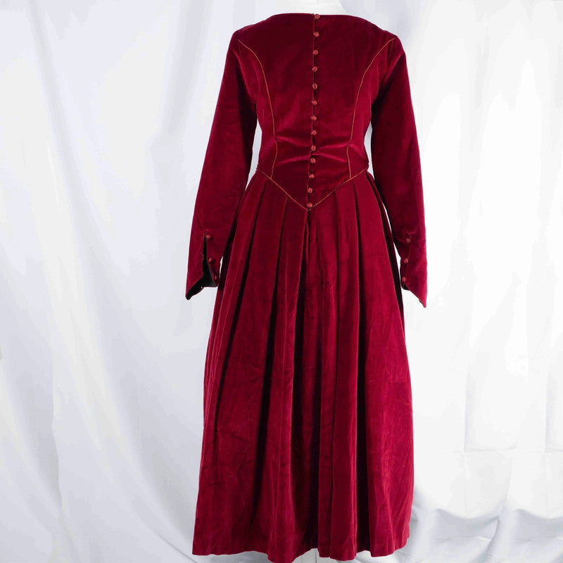 Susan Berry Made to Measure Velvet Red  Dress Possible size 8