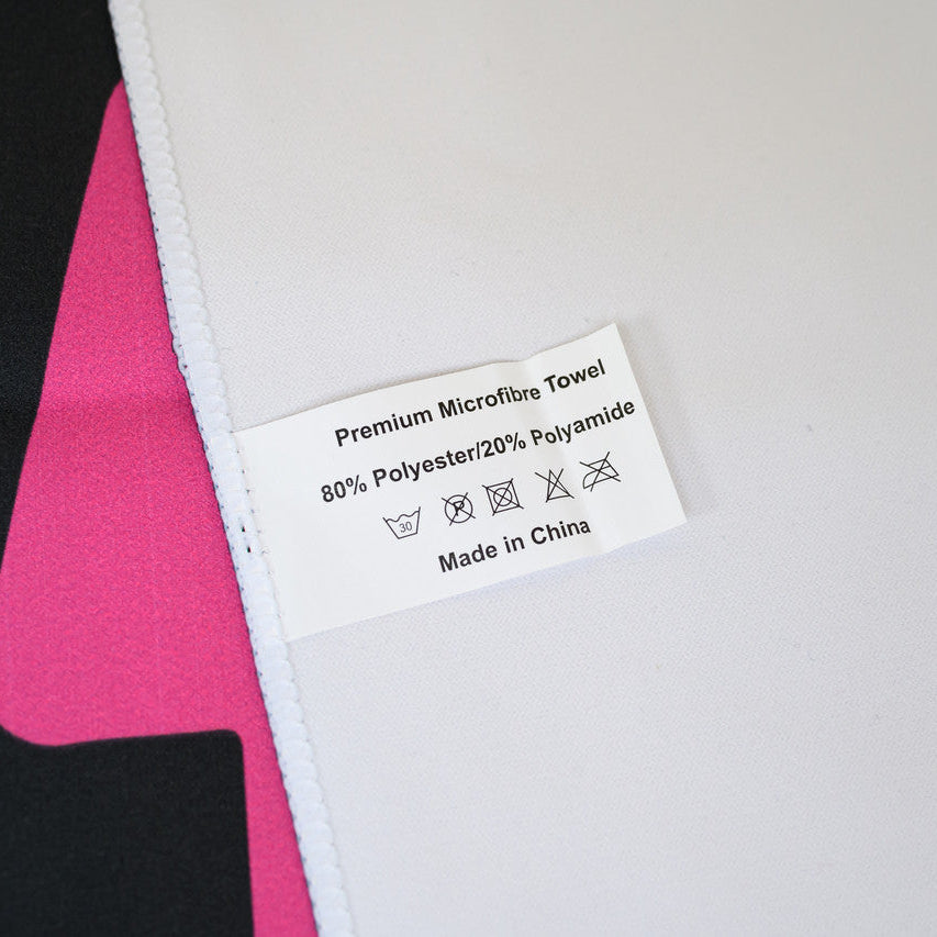 Microfibre Sports Towel - 1 in 8 design