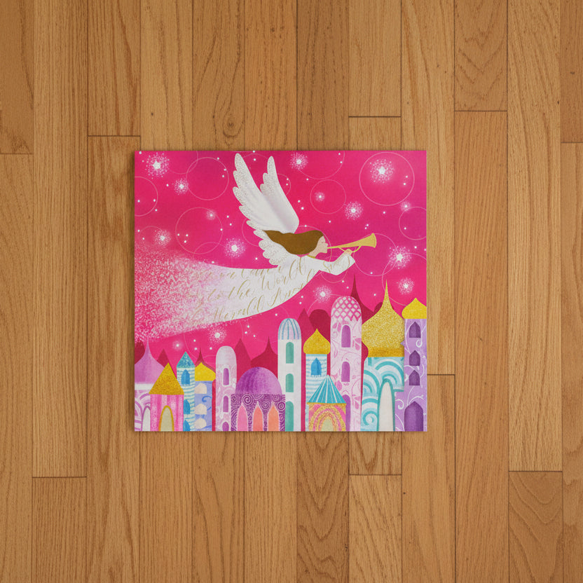 Trumpeting Angel Charity Christmas Cards