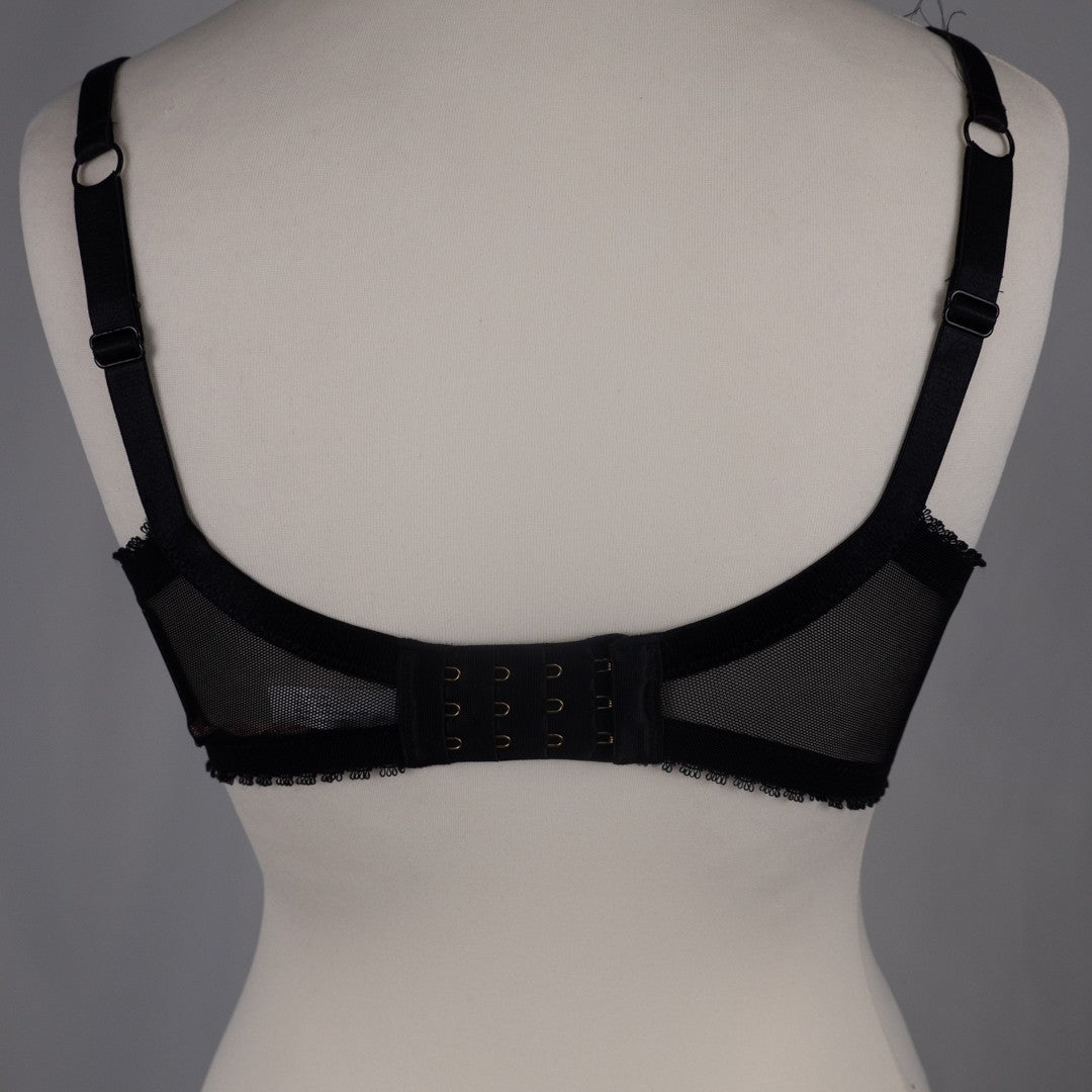 Nursing Bra 34DD Black Amy LD009 Drop Down Cups by Lorna Drew BNWT