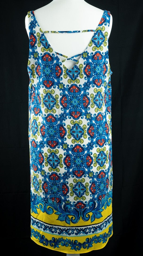 Papaya Dress Multicoloured UK 14 Pre-Owned