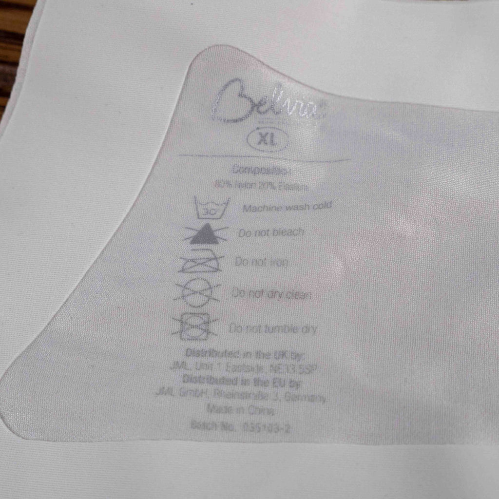 Belvia White Line XL Seamless Bra Padded Non Wired New In Packaging