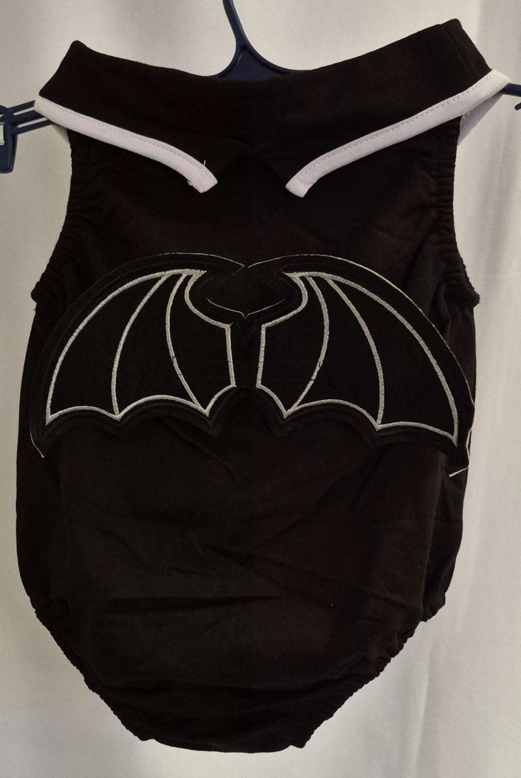 Kids Tales 3-Piece Halloween Costume &amp; Babygrow Grey/Black 80cm NWT