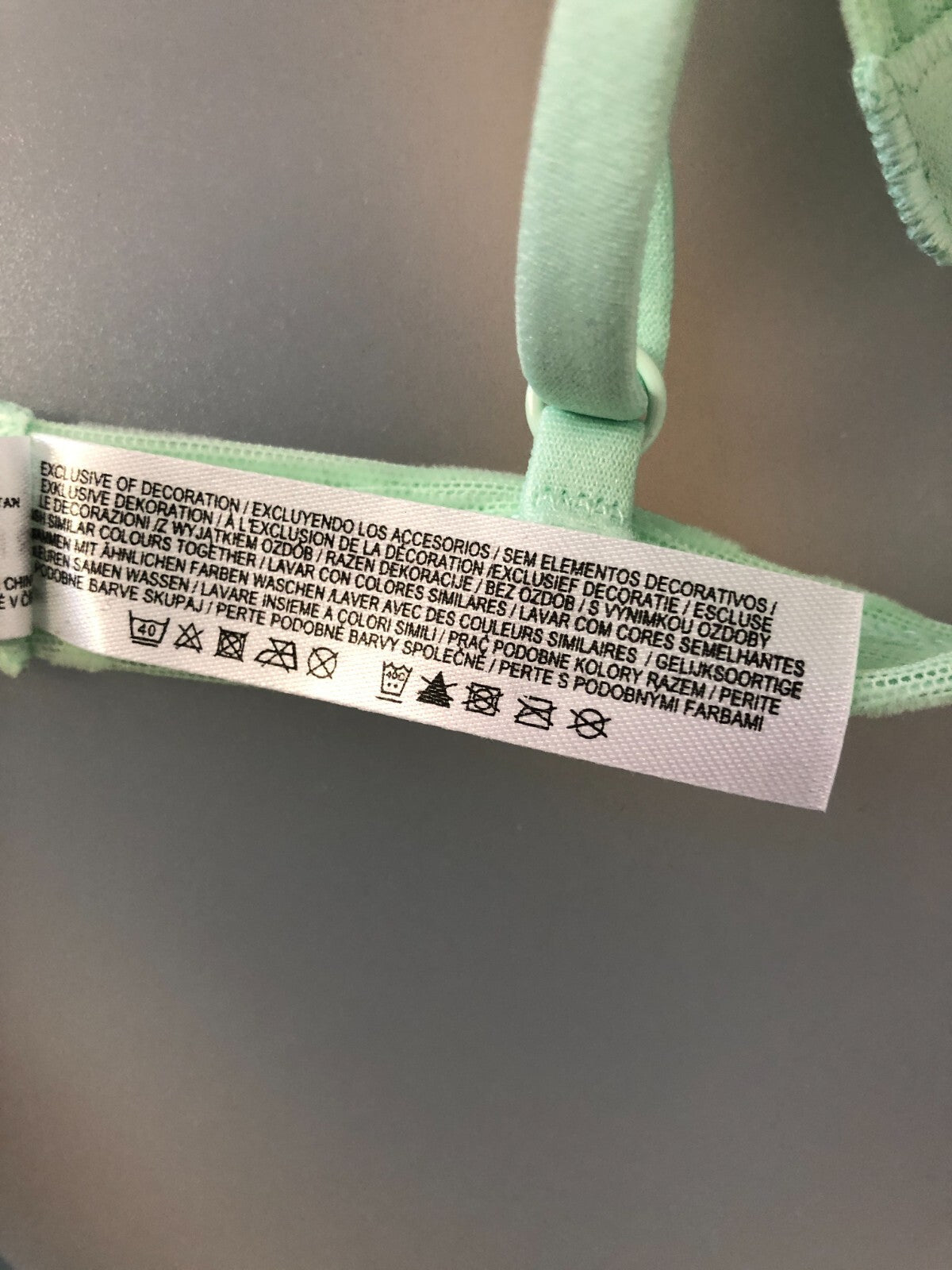 Primark Bralette S Mint Velvet Animal Pattern Non Wired Non Padded BNWT