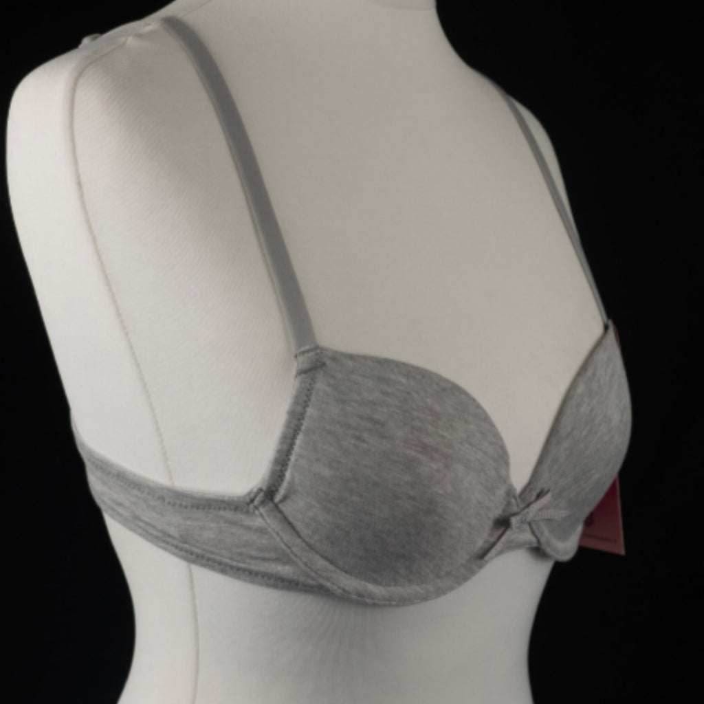 Grey T-Shirt 32A Underwired by Boobs &amp; Bloomers BNWT