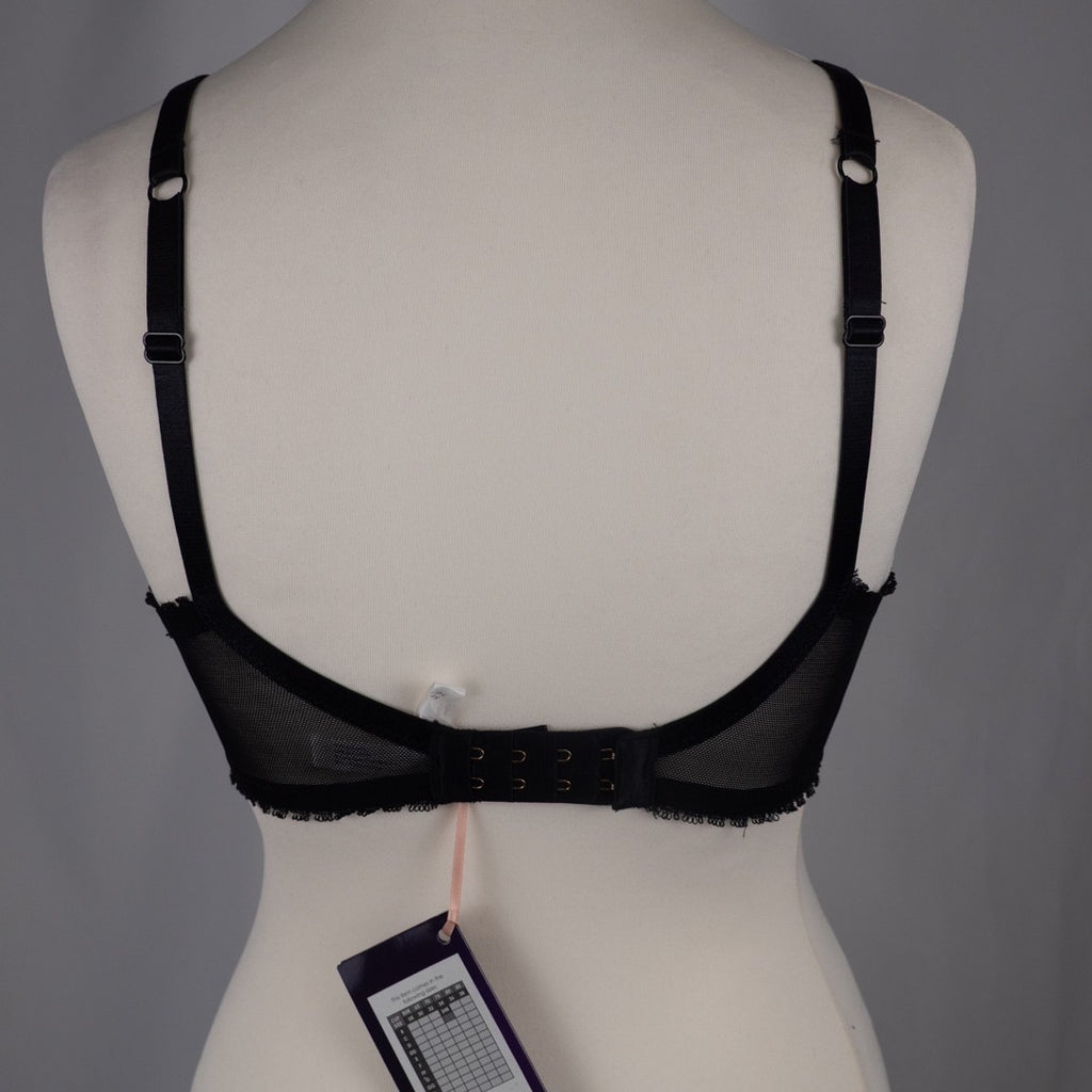 Nursing Bra 34B Black Amy LD009 Drop Down Cups by Lorna Drew BNWT