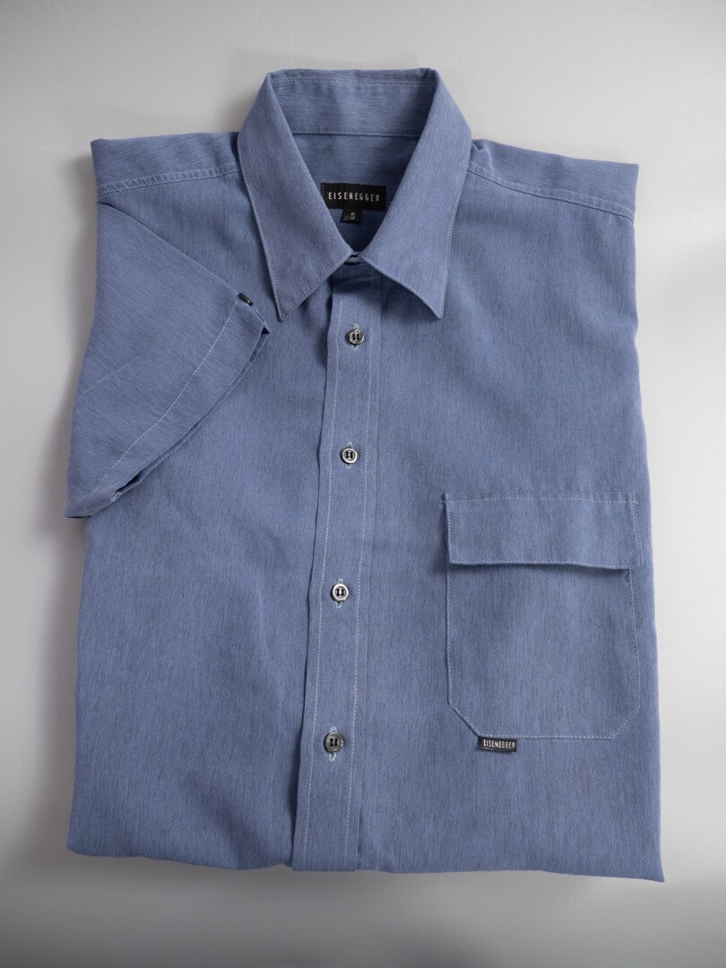 Taylor &amp; Cutter Slim Fit Shirt Navy/White Size 42"/15.5" Pre-Owned