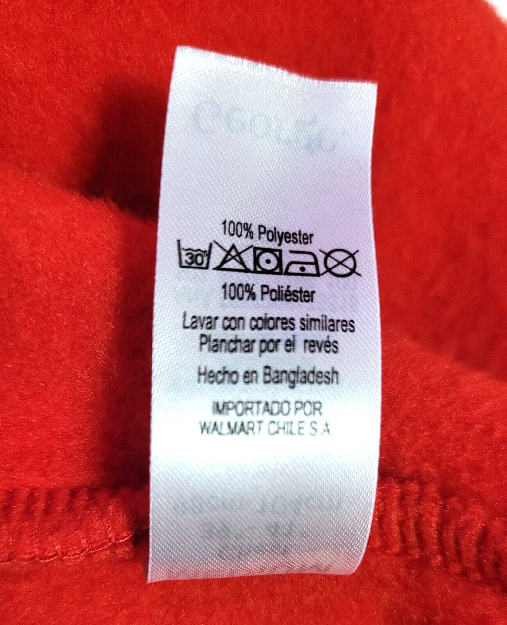 Womens Fleece UK-M Red High Neck Zip Fastening Pockets Ozark Trail Pre-Owned