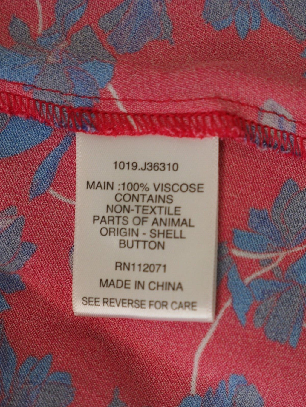 Jigsaw Dress Red/Blue UK 8 Pre-Owned