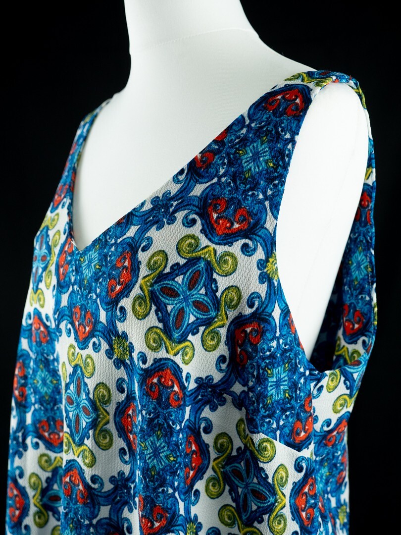Papaya Dress Multicoloured UK 14 Pre-Owned