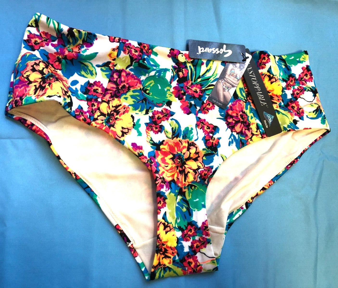 Gossard Bikini Bottoms XL Multicoloured Hot Tropic Print New with Tags