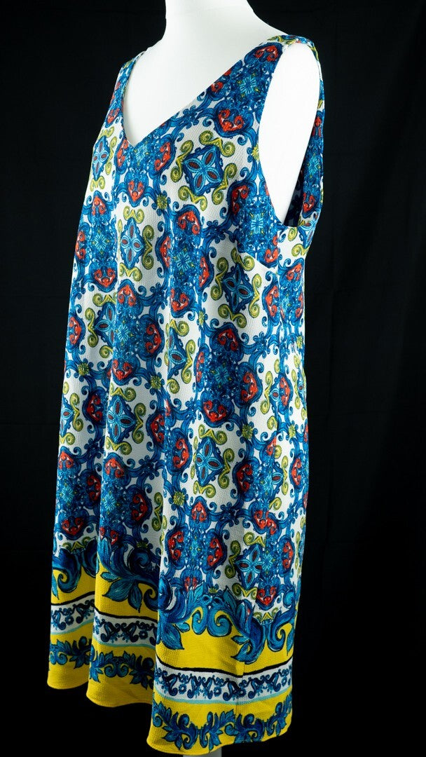 Papaya Dress Multicoloured UK 14 Pre-Owned