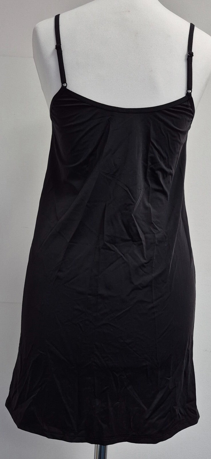 Gaspe Chemise Slip  Size 10 Black NWT