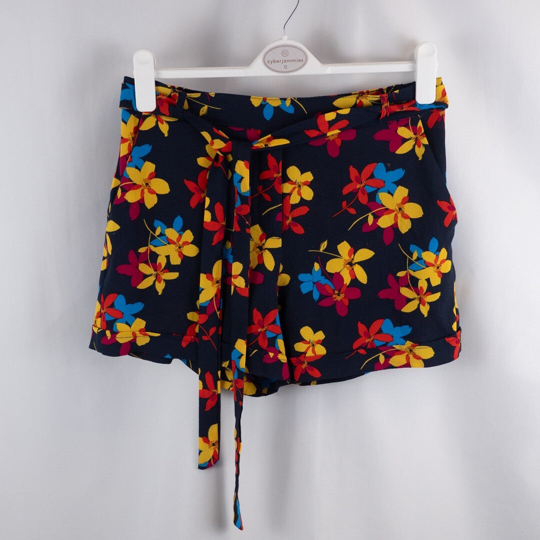 Papaya Womens Floral Shorts Size 10 | Pre-Owned