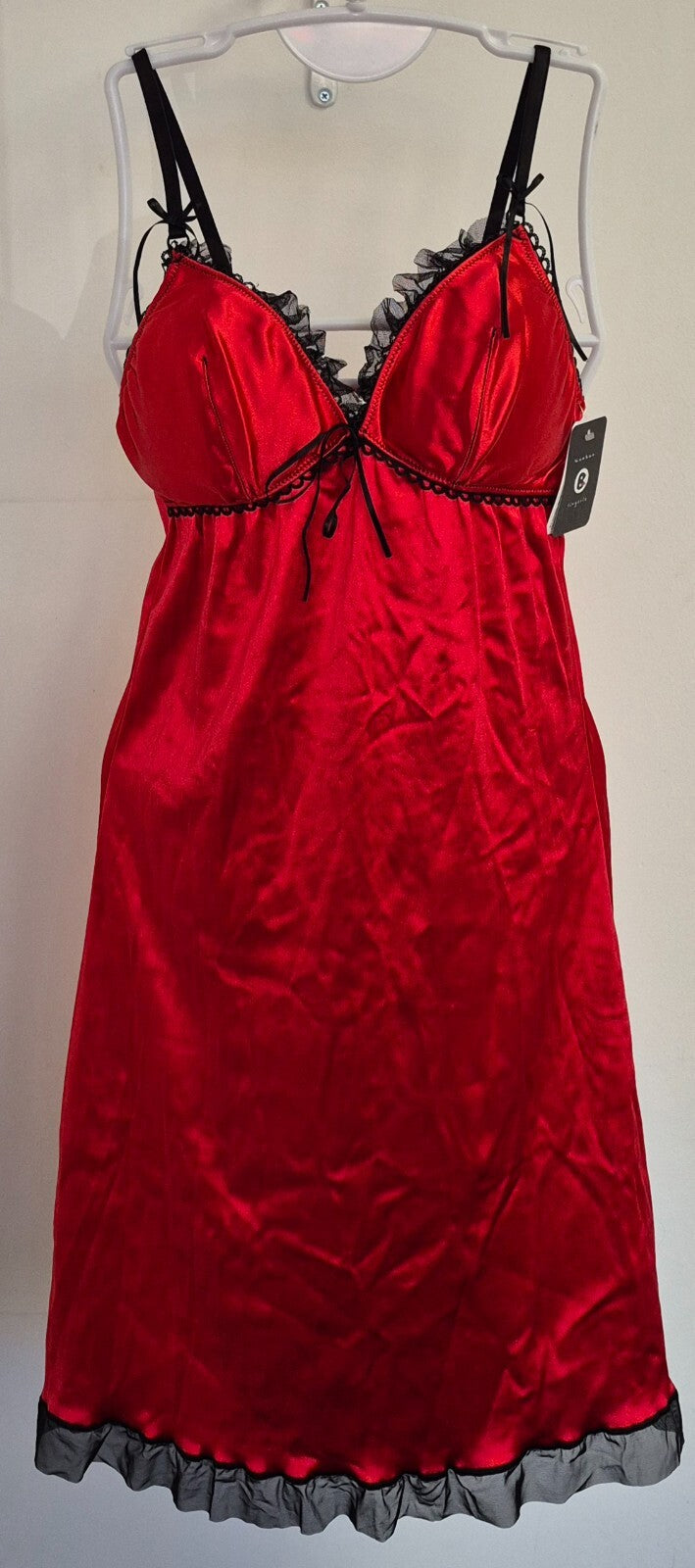 Bonbon Chemise Small Red/Black BNWT
