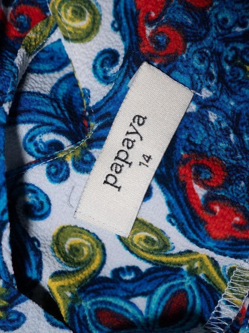 Papaya Dress Multicoloured UK 14 Pre-Owned