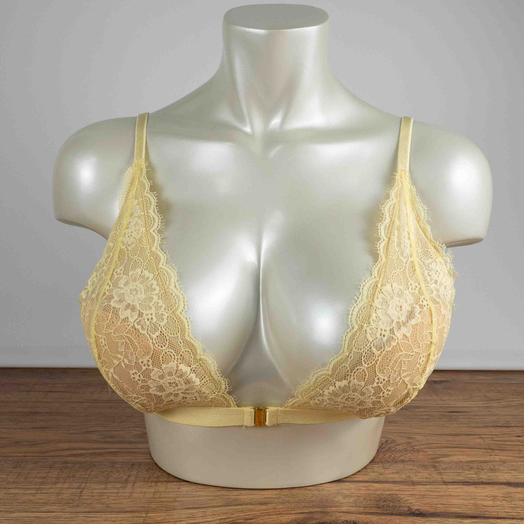 Underprotection XL Amy Yellow Padded Bralette New With Tag