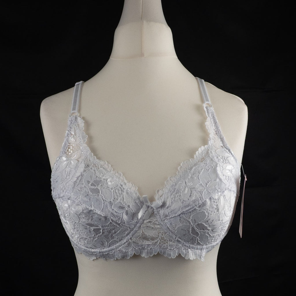 Bra 36B White Underwired Lightly Padded BA727 by Daniel Axel New with Tags
