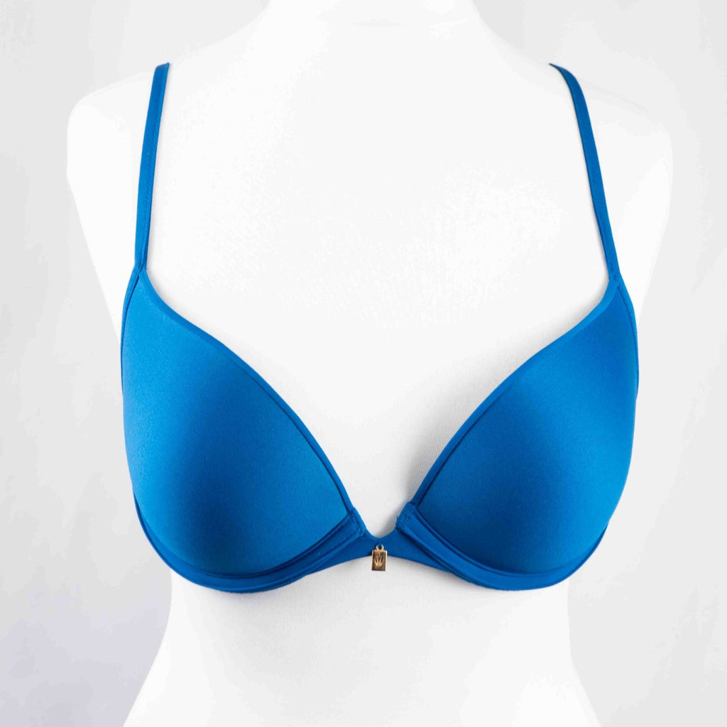 Triumph Blue 36A Balconette Bra Underwired Padded BNWT