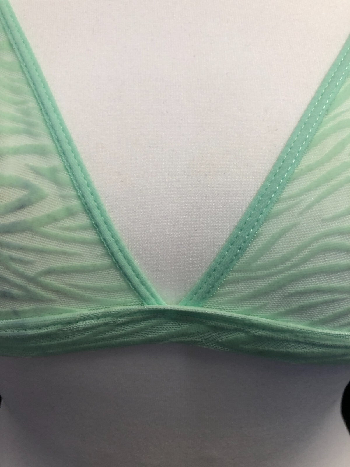 Primark Bralette S Mint Velvet Animal Pattern Non Wired Non Padded BNWT