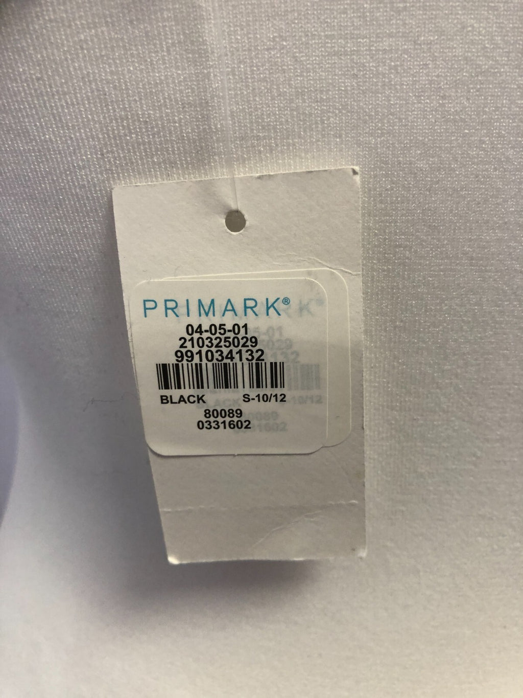 Primark Bralette S Black Floral Non Wired Non Padded BNWT