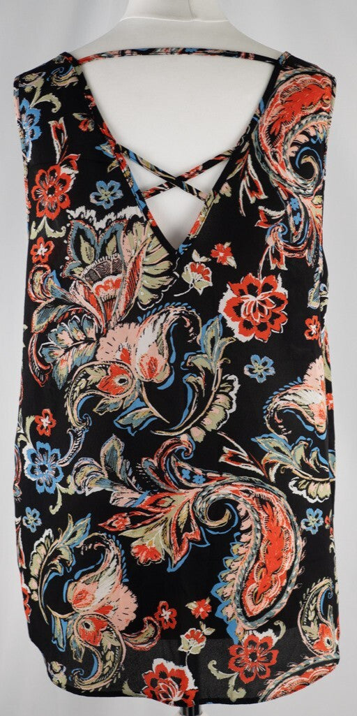 Dorothy Perkins Floral Vest Size 10 | Pre-Owned