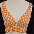 Freya Bikini Top Orange/White 30F NWT