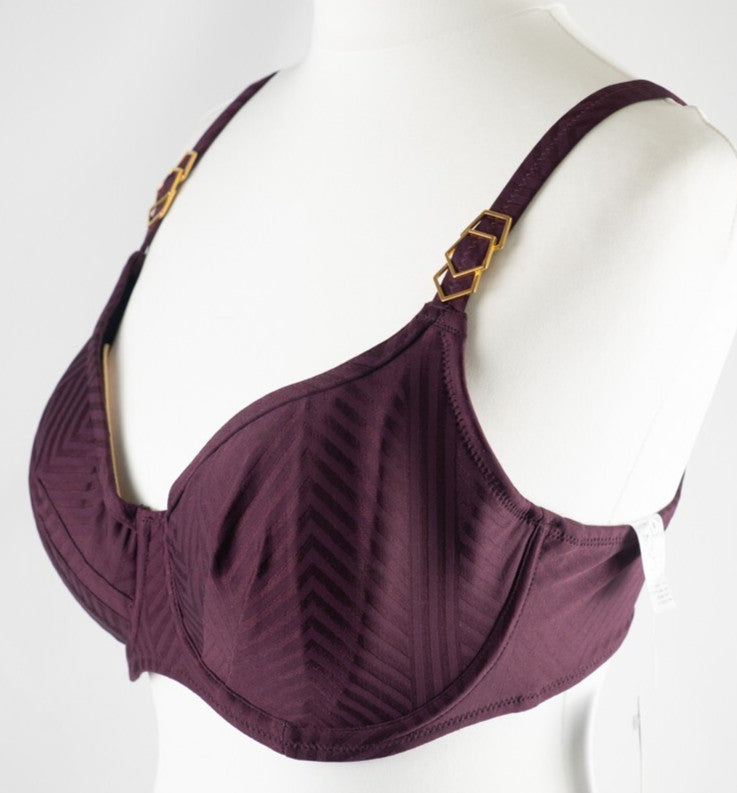 Fantasie 'Fantasie Swim' Bikini Top Burgundy 32E NWT
