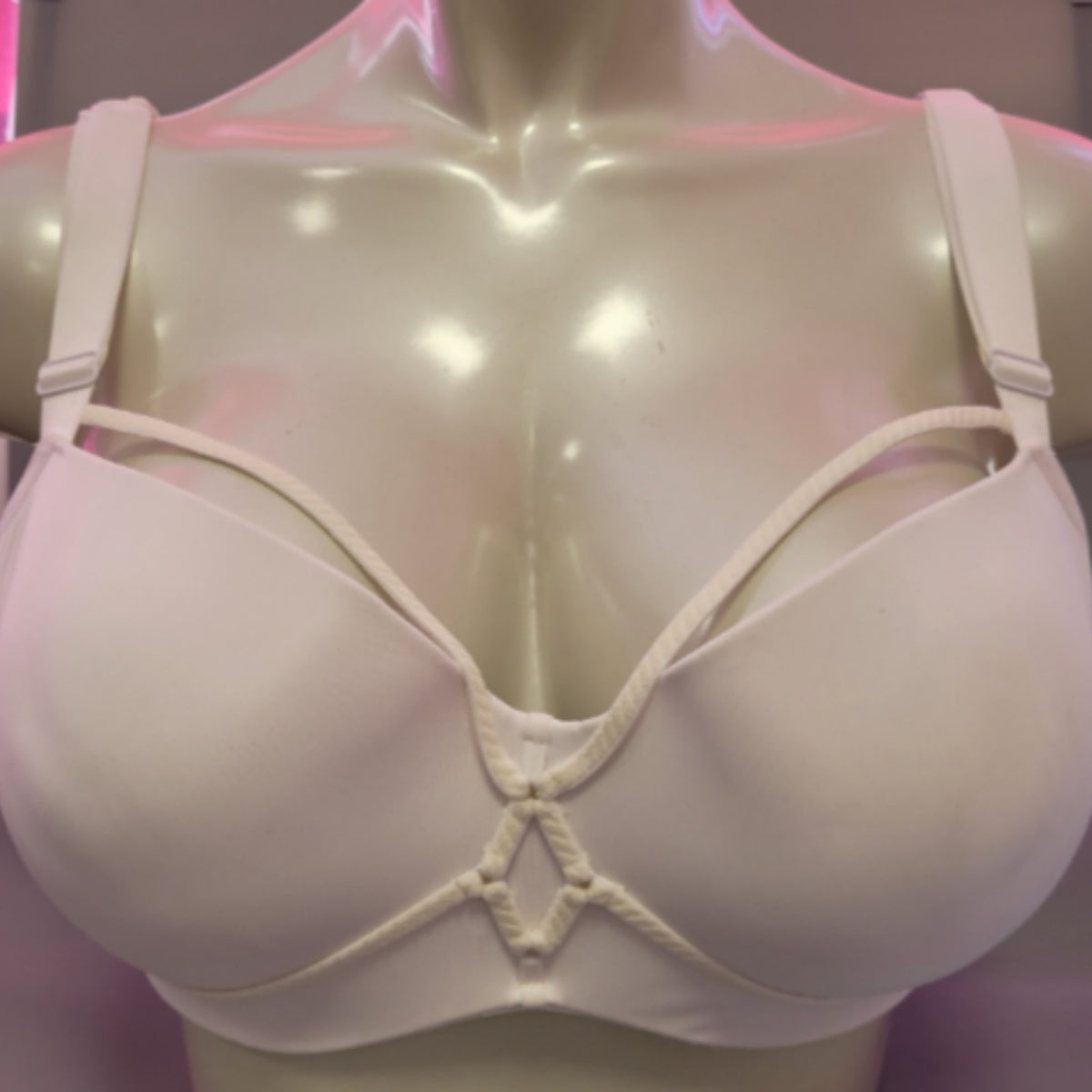 White Marlies Dekkers 32B Balcony Bra NWT