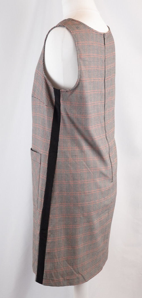 George At Asda Checkered Sleeveless Dress Size 10 Pre-Owned