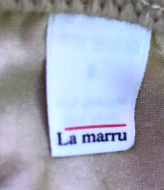 Bra and Thong Set Bra 34B Thong Small Cream by La Marru New With Tags