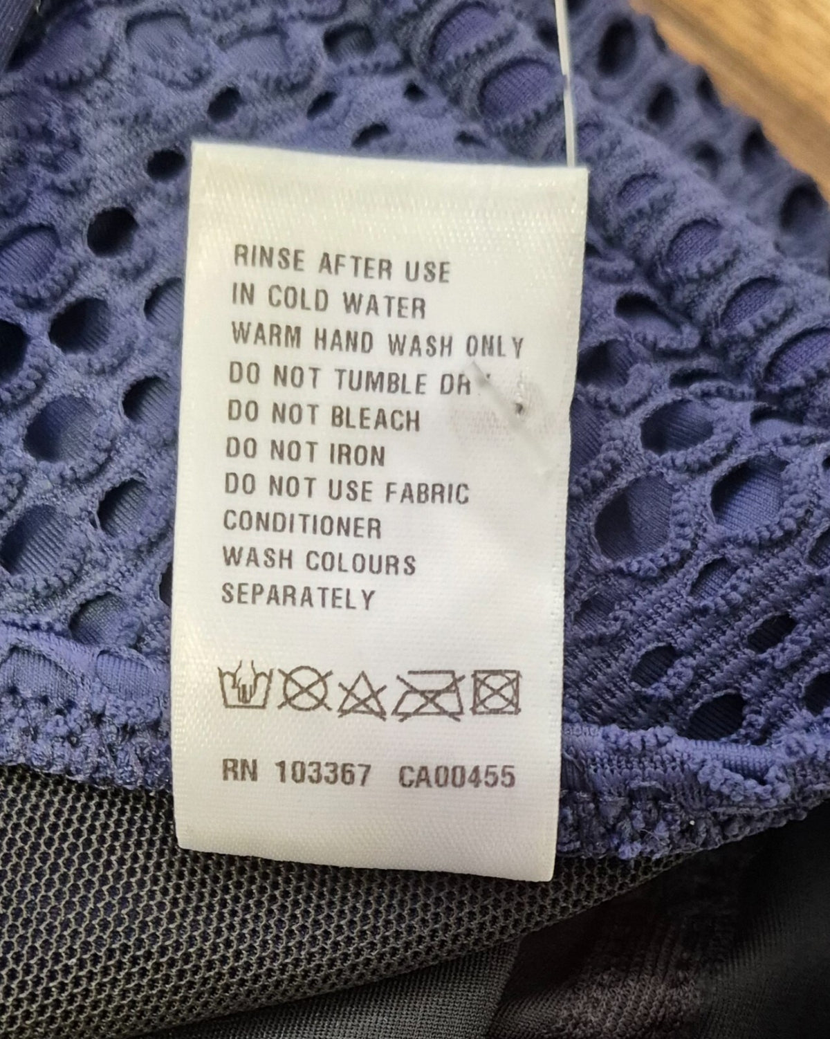 Fantasie Tankini Navy 32E NWT