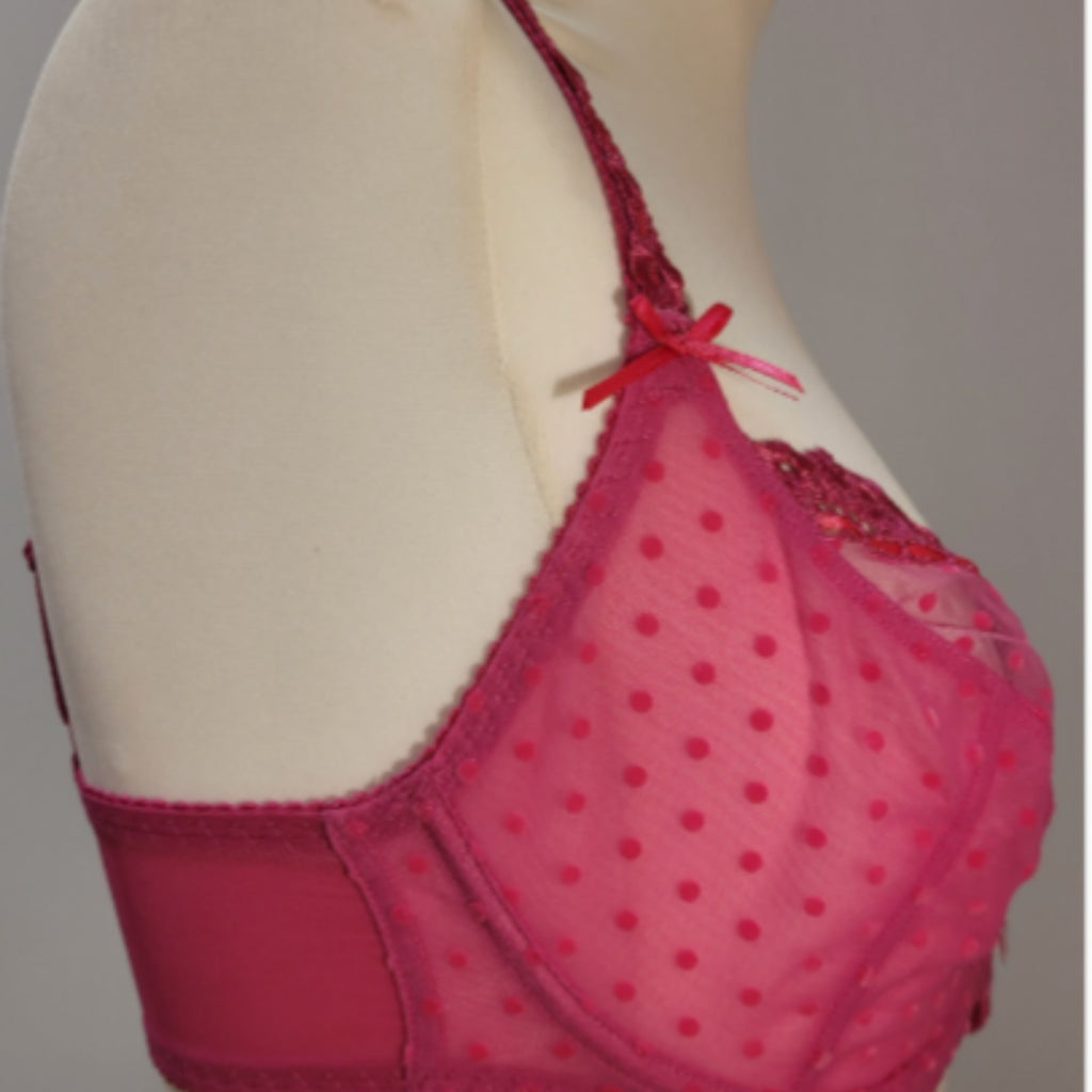Curvy Kate Pink 32DD Princess Plunge Bra Princess BNWT