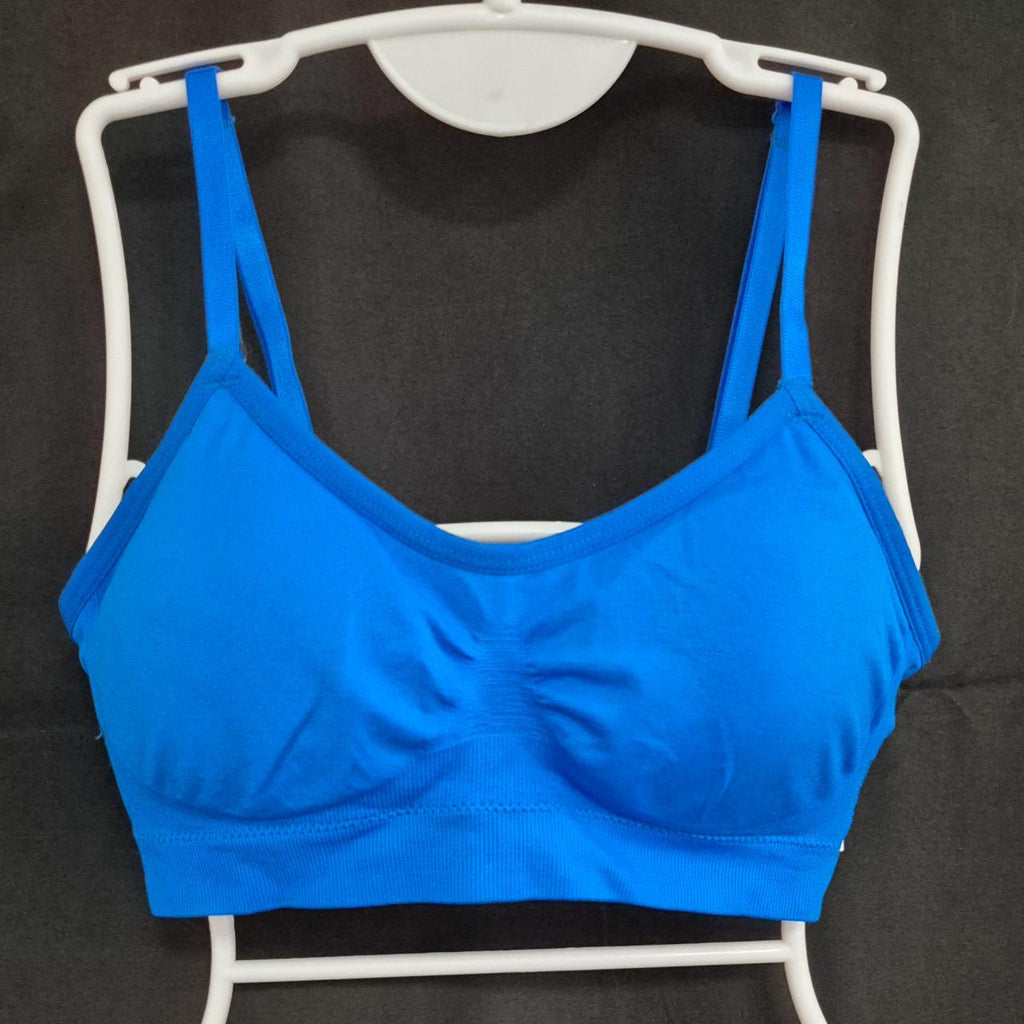 George Sports Bra Cobalt Blue Small Light Padding NWT