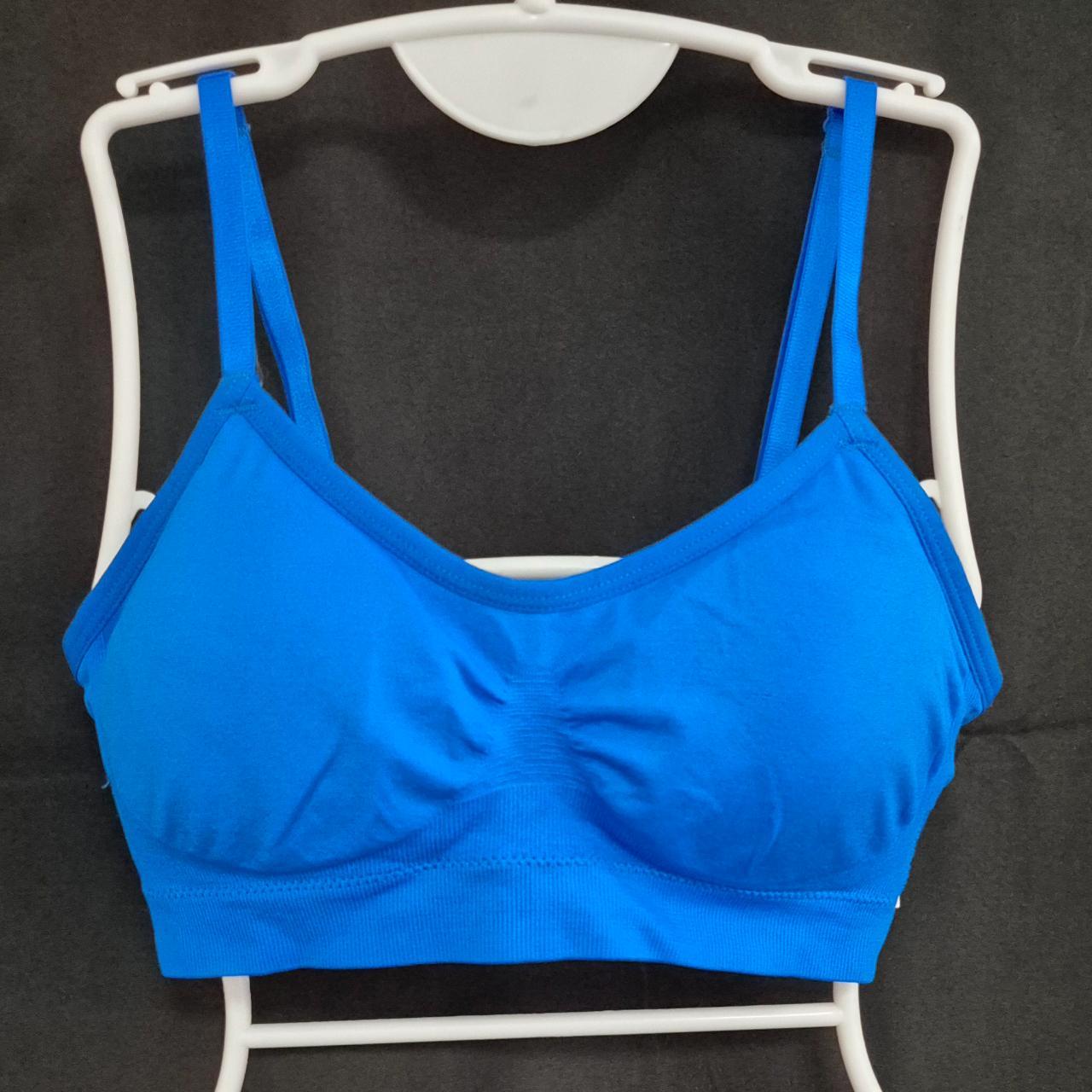George Sports Bra Cobalt Blue Small Light Padding NWT