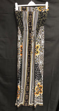 Next Beachwear Pattern Maxi Dress Size 8 Strapless Stretchy