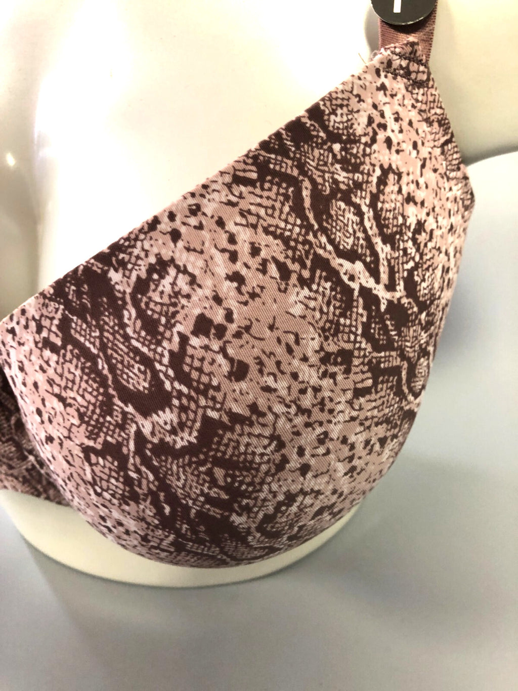 Primark Brown Print Underwired 38F Bra New With Tag