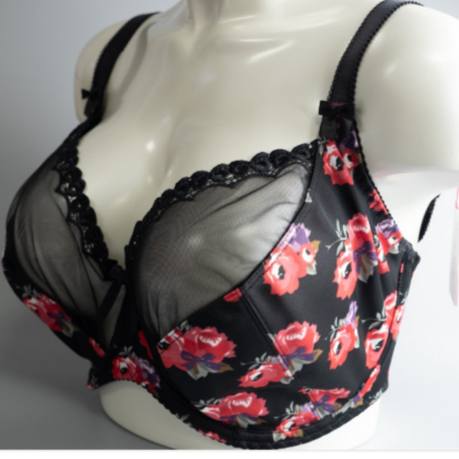 Curvy Kate 30HH Rose Print Bra NWT
