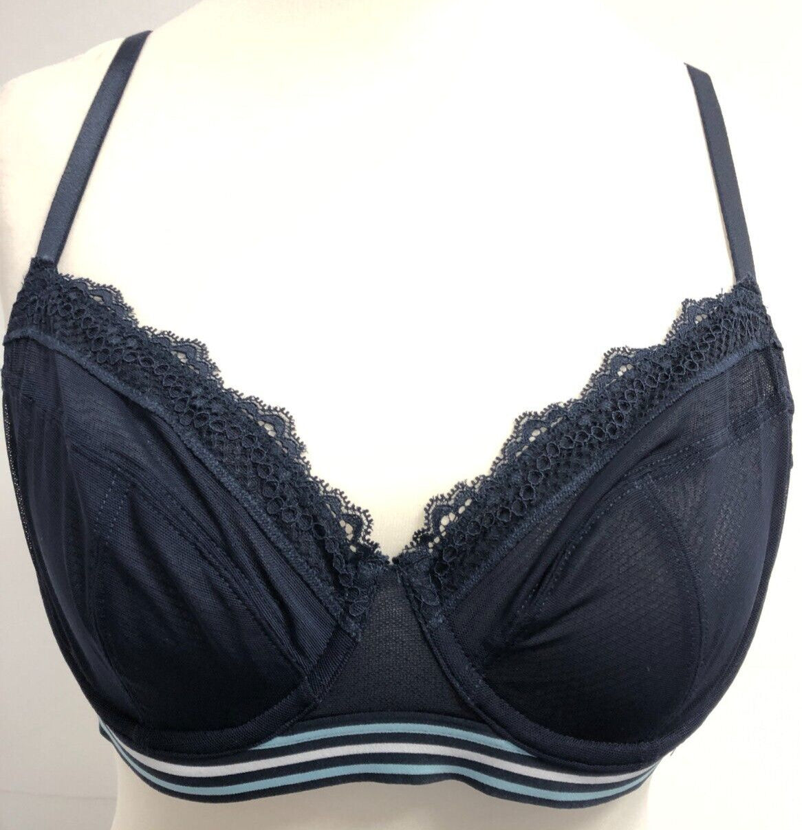 M&amp;S Navy Underwired 36B Bra Brand New With Tag