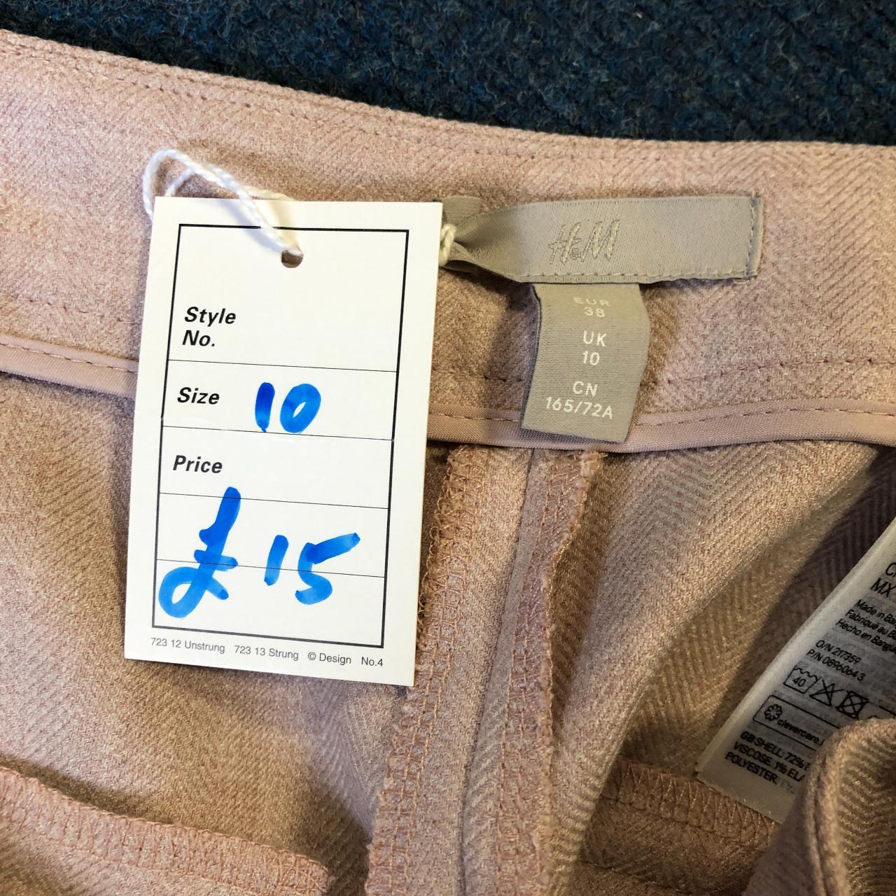 Two pairs of H&amp;M formal trousers
