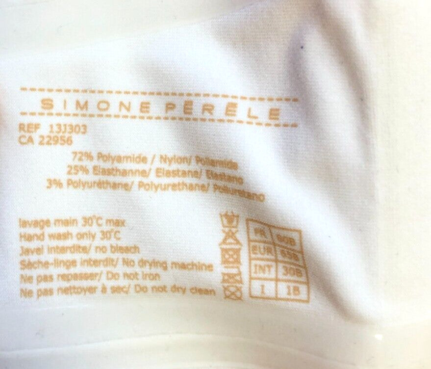 Simone Perele Bra 30B White Aura Multi-Position Strapless Underwired Padded NWT