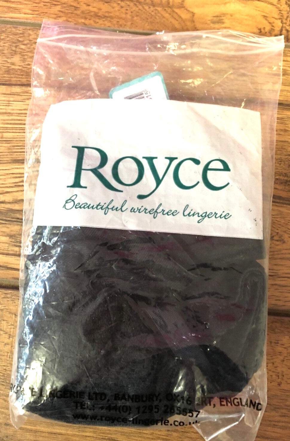 Royce Nursing Bra 34H Black Jasmine 469 Full Cup New with Tags