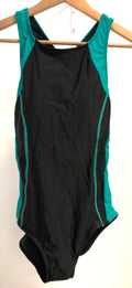 Swimsuit XS Black/Green Non-Wired Padded Racerback by My Charmo BNWT