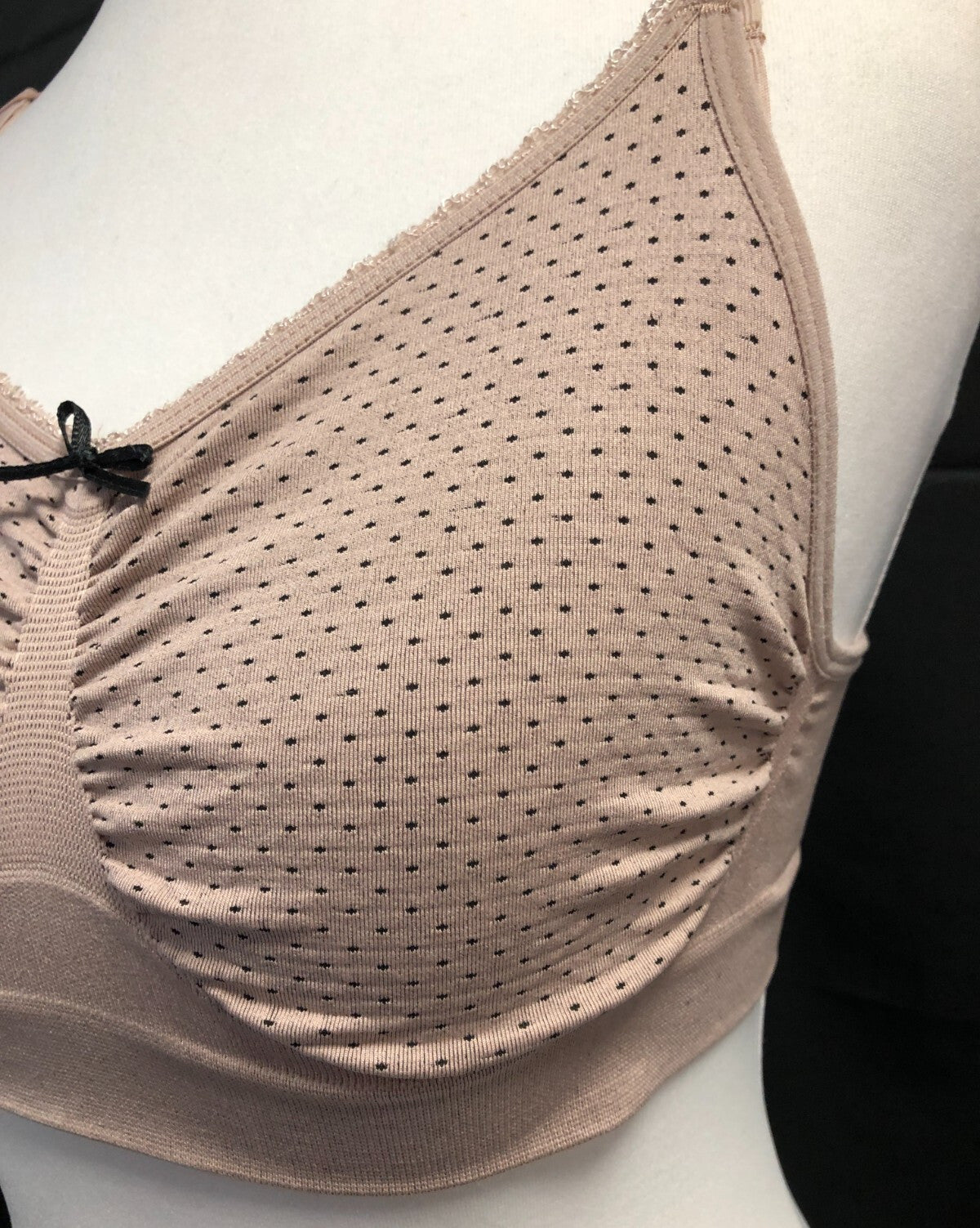 Anita Maternity Bra S Pink Polkadot Non Wired Non Padded BNWT