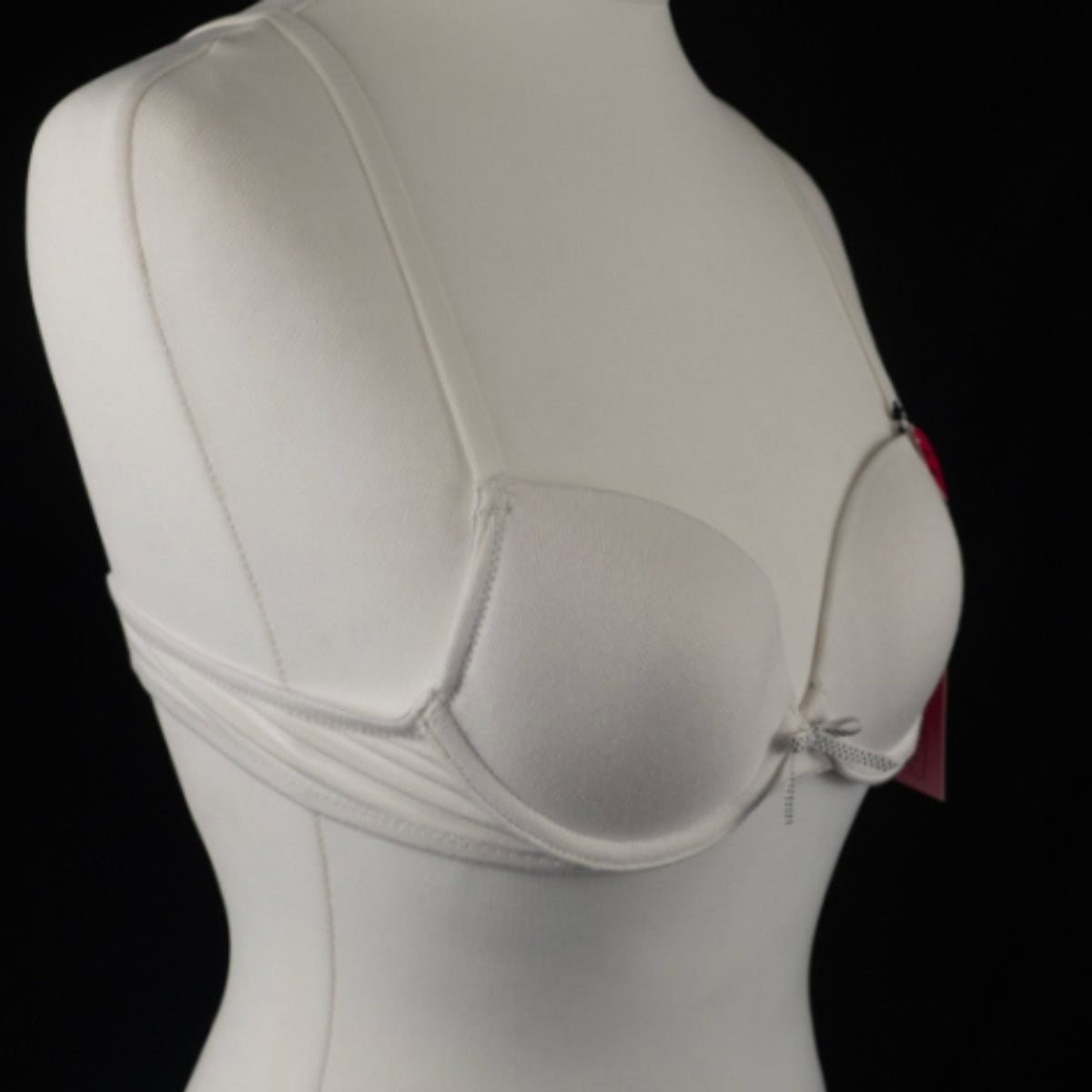 White T-Shirt Underwired 34B Bra by Boobs &amp; Bloomers NWT