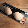 Wishes Women's Backless Underwired Adhesive C Cup Bra Nude BNWT